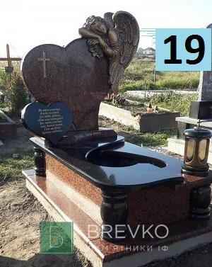 Одинарний дитячий пам’ятник (арт. 19)