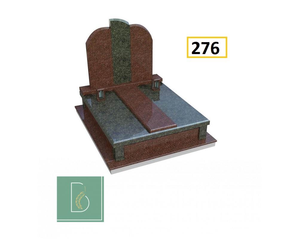 Подвійний гранітний пам’ятник (арт. 276)