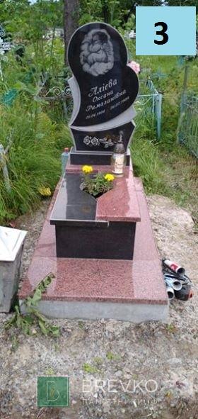 Одинарний дитячий пам’ятник (арт. 3)