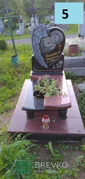 Одинарний дитячий пам’ятник (арт. 5)