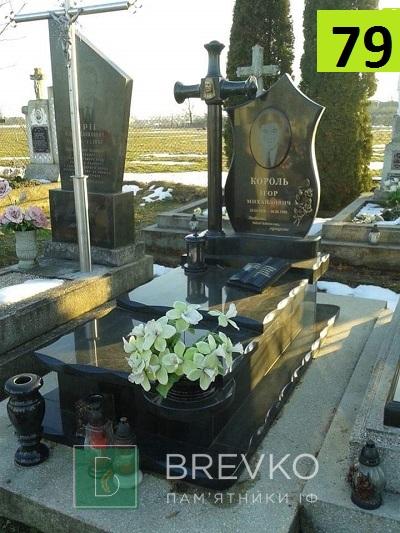 Одинарний гранітний пам’ятник (арт. 79)