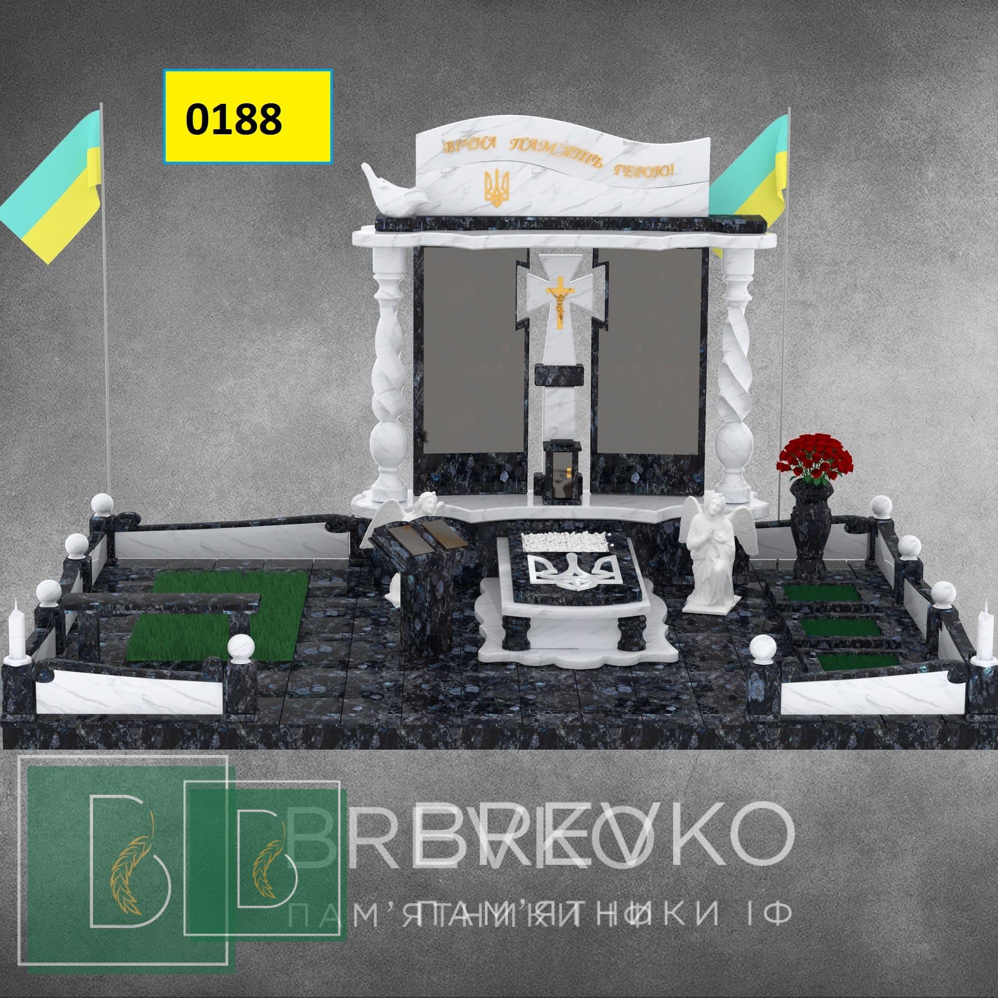 Пам’ятник для воїнів (арт.0188)